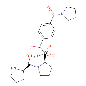 485835-77-6  L-Prolinamide, 1-[4-(1-pyrrolidinylcarbonyl)benzoyl]-L-prolyl-