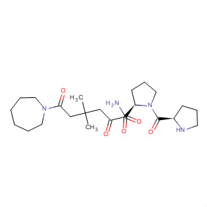 485835-85-6  L-Prolinamide,1-[5-(hexahydro-1H-azepin-1-yl)-3,3-dimethyl-1,5-dioxopentyl]-L-prolyl-