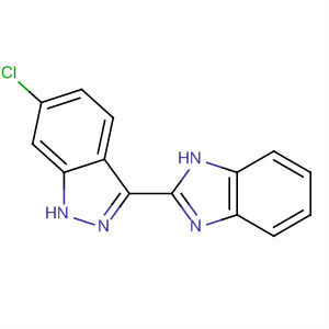 485839-01-8  1H-Indazole, 3-(1H-benzimidazol-2-yl)-6-chloro-