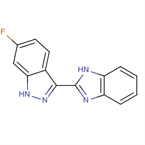 485839-02-9  1H-Indazole, 3-(1H-benzimidazol-2-yl)-6-fluoro-