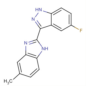 485839-22-3  1H-Indazole, 5-fluoro-3-(5-methyl-1H-benzimidazol-2-yl)-