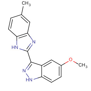 485839-23-4  1H-Indazole, 5-methoxy-3-(5-methyl-1H-benzimidazol-2-yl)-