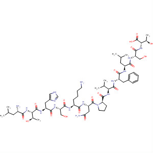 486392-74-9  L-Threonine,L-leucyl-L-threonyl-L-histidyl-L-seryl-L-lysyl-L-asparaginyl-L-prolyl-L-valyl-L-phenylalanyl-L-leucyl-L-seryl-