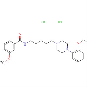 486393-19-5  Benzamide,3-methoxy-N-[5-[4-(2-methoxyphenyl)-1-piperazinyl]pentyl]-,dihydrochloride