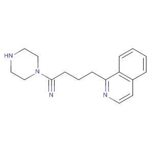 486393-40-2  1-Piperazinebutanenitrile, 4-(1-isoquinolinyl)-
