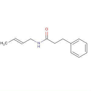 486393-57-1  Benzenepropanamide, N-(2E)-2-butenyl-