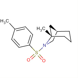 486413-11-0  6-Azabicyclo[3.2.1]octane, 5-methyl-6-[(4-methylphenyl)sulfonyl]-,(1R,5S)-