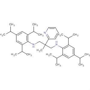 486413-16-5  1,3-Propanediamine,2-methyl-2-(2-pyridinyl)-N,N'-bis[2,4,6-tris(1-methylethyl)phenyl]-