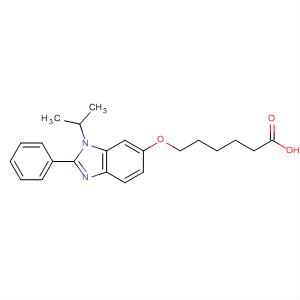 486418-41-1  Hexanoic acid,6-[[1-(1-methylethyl)-2-phenyl-1H-benzimidazol-6-yl]oxy]-