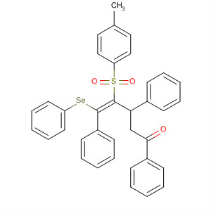 486421-94-7  4-Penten-1-one,4-[(4-methylphenyl)sulfonyl]-1,3,5-triphenyl-5-(phenylseleno)-, (4Z)-