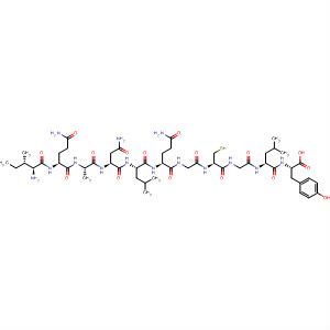 459837-19-5  L-Tyrosine,L-isoleucyl-L-glutaminyl-L-alanyl-L-asparaginyl-L-leucyl-L-glutaminylglycyl-L-cysteinylglycyl-L-leucyl- 459837-19-5  L-Tyrosine,L-isoleucyl-L-glutaminyl-L-alanyl-L-asparaginyl-L-leucyl-L-glutaminylglycyl-L-cysteinylglycyl-L-leucyl-