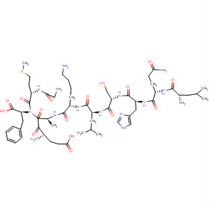 459837-24-2  L-Phenylalanine,L-leucyl-L-glutaminyl-L-histidyl-L-seryl-L-leucyl-L-lysyl-L-a-glutamyl-L-alanylglycyl-L-methionyl-