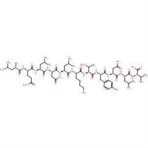 459838-25-6  L-Valine,L-leucyl-L-glutaminyl-L-leucyl-L-asparaginyl-L-leucyl-L-lysyl-L-valyl-L-tyrosyl-L-asparaginyl-L-leucyl- 459838-25-6  L-Valine,L-leucyl-L-glutaminyl-L-leucyl-L-asparaginyl-L-leucyl-L-lysyl-L-valyl-L-tyrosyl-L-asparaginyl-L-leucyl-