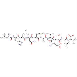 459838-27-8  L-Valine,L-leucyl-L-histidyl-L-leucyl-L-asparaginyl-L-methionyl-L-alanyl-L-a-glutamyl-L-valyl-L-seryl-L-leucyl- 459838-27-8  L-Valine,L-leucyl-L-histidyl-L-leucyl-L-asparaginyl-L-methionyl-L-alanyl-L-a-glutamyl-L-valyl-L-seryl-L-leucyl-