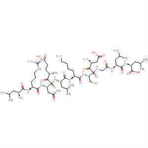 459838-58-5  L-Leucine,L-leucyl-L-arginyl-L-a-glutamyl-L-asparaginyl-L-leucyl-L-lysyl-L-a-aspartyl-L-cysteinylglycyl-L-leucyl-
