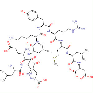 459838-80-3  L-Aspartic acid,L-leucyl-L-a-glutamyl-L-a-glutamyl-L-asparaginyl-L-leucyl-L-lysyl-L-tyrosyl-L-arginyl-L-methionyl-L-leucyl-