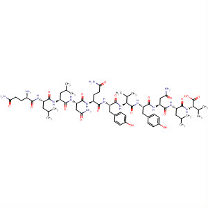 459839-06-6  L-Valine,L-glutaminyl-L-leucyl-L-leucyl-L-asparaginyl-L-glutaminyl-L-tyrosyl-L-valyl-L-tyrosyl-L-asparaginyl-L-leucyl- 459839-06-6  L-Valine,L-glutaminyl-L-leucyl-L-leucyl-L-asparaginyl-L-glutaminyl-L-tyrosyl-L-valyl-L-tyrosyl-L-asparaginyl-L-leucyl-