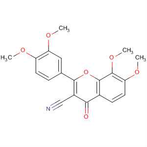 460744-04-1  4H-1-Benzopyran-3-carbonitrile,2-(3,4-dimethoxyphenyl)-7,8-dimethoxy-4-oxo-