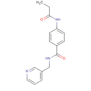 461014-92-6  Benzamide, 4-[(1-oxopropyl)amino]-N-(3-pyridinylmethyl)-