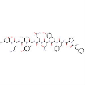 461030-94-4  L-Leucine,D-phenylalanyl-L-prolyl-L-phenylalanyl-L-tyrosyl-L-asparaginyl-L-glutaminyl-L-tyrosyl-L-valyl-L-ornithyl-
