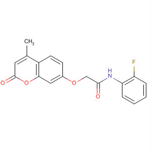 461035-43-8  Acetamide,N-(2-fluorophenyl)-2-[(4-methyl-2-oxo-2H-1-benzopyran-7-yl)oxy]-