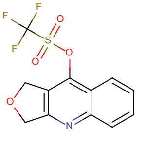461666-10-4  Methanesulfonic acid, trifluoro-, 1,3-dihydrofuro[3,4-b]quinolin-9-yl ester
