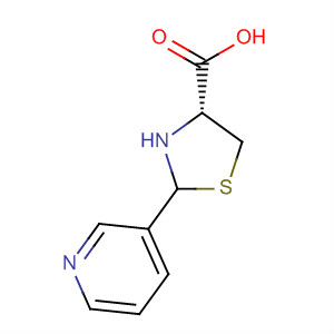 462600-33-5  4-Thiazolidinecarboxylic acid, 2-(3-pyridinyl)-, (4R)-