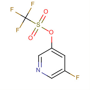 462652-75-1  Methanesulfonic acid, trifluoro-, 5-fluoro-3-pyridinyl ester