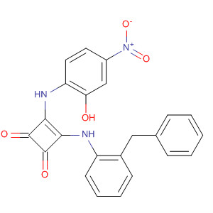 464912-61-6  3-Cyclobutene-1,2-dione,3-[(2-hydroxy-4-nitrophenyl)amino]-4-[[2-(phenylmethyl)phenyl]amino]-