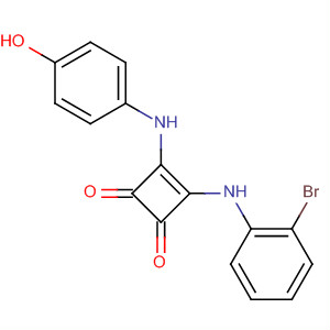 464912-80-9  3-Cyclobutene-1,2-dione,3-[(2-bromophenyl)amino]-4-[(4-hydroxyphenyl)amino]-