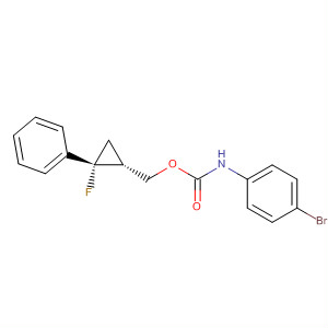 465547-63-1  Carbamic acid, (4-bromophenyl)-,[(1R,2R)-2-fluoro-2-phenylcyclopropyl]methyl ester