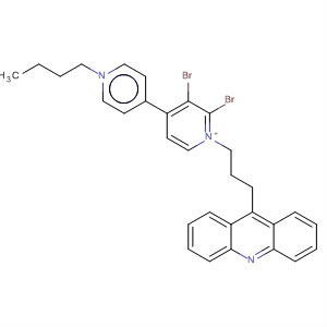 467419-12-1  4,4'-Bipyridinium, 1-[3-(9-acridinyl)propyl]-1'-butyl-, dibromide