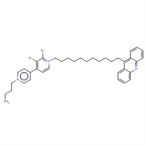 467419-13-2  4,4'-Bipyridinium, 1-[11-(9-acridinyl)undecyl]-1'-butyl-, dibromide