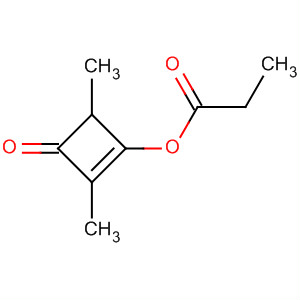 4683-23-2  2-Cyclobuten-1-one, 2,4-dimethyl-3-(1-oxopropoxy)-