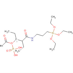 468731-13-7  Phosphonic acid, [3-oxo-3-[[3-(triethoxysilyl)propyl]amino]propyl]-,diethyl ester