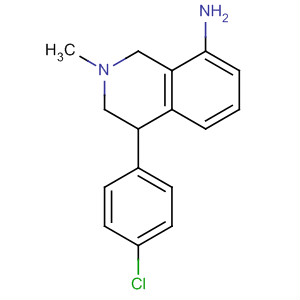 46965-13-3  8-Isoquinolinamine, 4-(4-chlorophenyl)-1,2,3,4-tetrahydro-2-methyl-