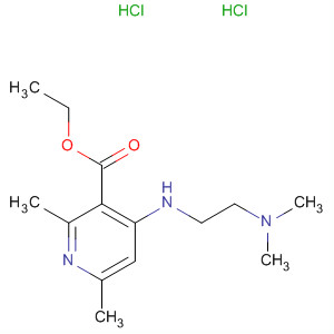 471259-57-1  3-Pyridinecarboxylic acid,4-[[2-(dimethylamino)ethyl]amino]-2,6-dimethyl-, ethyl ester,dihydrochloride