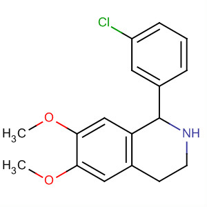 47136-53-8  Isoquinoline, 1-(3-chlorophenyl)-1,2,3,4-tetrahydro-6,7-dimethoxy-