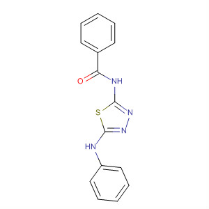 47173-34-2  Benzamide, N-[5-(phenylamino)-1,3,4-thiadiazol-2-yl]-