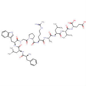 471926-67-7  L-Glutamic acid,L-phenylalanyl-L-leucyl-L-tryptophylglycyl-L-prolyl-L-arginyl-L-alanyl-L-leucyl-L-valyl-