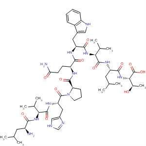 471926-98-4  L-Threonine,L-leucyl-L-valyl-L-histidyl-L-prolyl-L-glutaminyl-L-tryptophyl-L-valyl-L-leucyl-