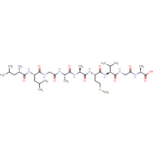 471927-17-0  L-Alanine, L-leucyl-L-leucylglycyl-L-alanyl-L-alanyl-L-methionyl-L-valylglycyl-