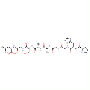 471927-81-8  L-Leucine, L-prolyl-L-histidylglycylglycyl-L-alanyl-L-alanyl-L-serylglycyl-