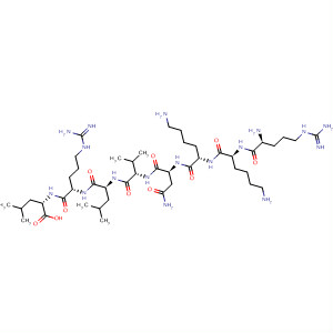 471927-94-3  L-Leucine, L-arginyl-L-lysyl-L-lysyl-L-asparaginyl-L-valyl-L-leucyl-L-arginyl-