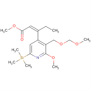 472958-44-4  2-Pentenoic acid,3-[2-methoxy-3-[(methoxymethoxy)methyl]-6-(trimethylsilyl)-4-pyridinyl]-,methyl ester, (2Z)-