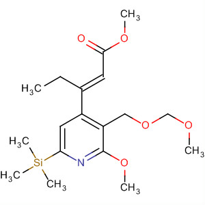 472958-62-6  2-Pentenoic acid,3-[2-methoxy-3-[(methoxymethoxy)methyl]-6-(trimethylsilyl)-4-pyridinyl]-,methyl ester, (2E)-