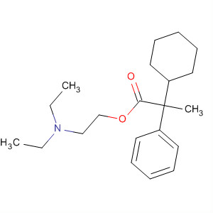 47321-08-4  Benzeneacetic acid, a-cyclohexyl-a-methyl-, 2-(diethylamino)ethyl ester