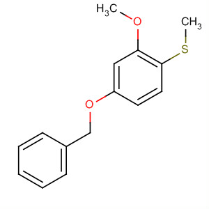 473255-60-6  Benzene, 2-methoxy-1-(methylthio)-4-(phenylmethoxy)-