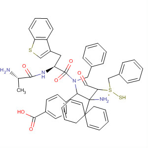 473259-85-7  L-Alaninamide,N-[(2S,3S)-3-amino-4-(4-carboxyphenyl)-1-oxo-2-[(phenylmethyl)dithio]butyl]-3-[1,1'-biphenyl]-4-yl-L-alanyl-3-benzo[b]thien-3-yl-N-(phenylmethyl)-