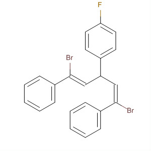 473417-04-8  Benzene,1-[(2E)-3-bromo-1-[(1Z)-2-bromo-2-phenylethenyl]-3-phenyl-2-propenyl]-4-fluoro-
